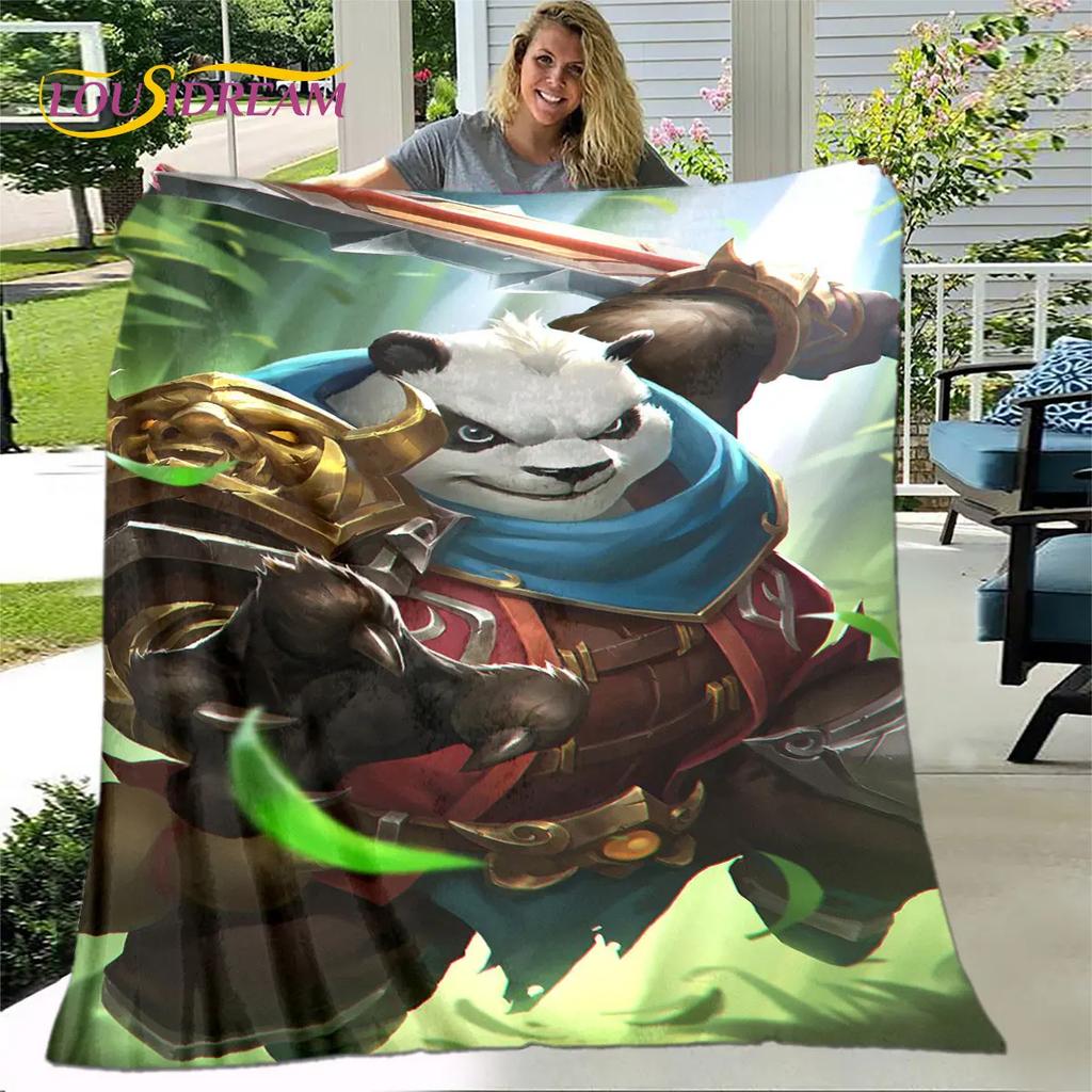 WOW, World of Warcraft Game Gamer Soft Plush Blanket,Flannel Blanket Throw Blanket for Living Room Bedroom Bed Sofa Picnic Cover
