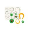 Easy To Use Silicone Chocolate Mould with Clovers Horseshoes Designs 3D Candy Mould For DIY Baking Decorations