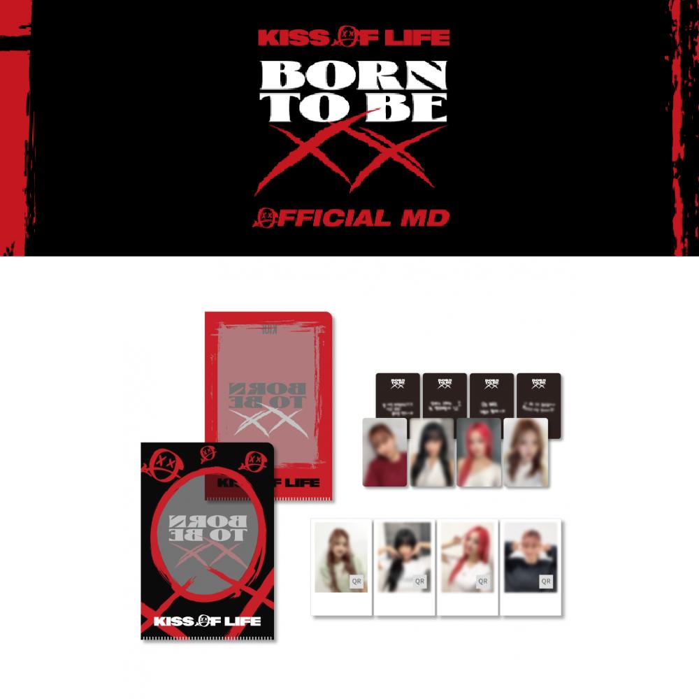 Buy KISS OF LIFE Born To Be XX Mini L Holder & Photo Card