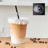 350/400/500/600Ml Clear Plastic Cups with Lids Straw Sturdy Iced Coffee Cups Disposable Plastic Smoothie Cups for Cold Drinks