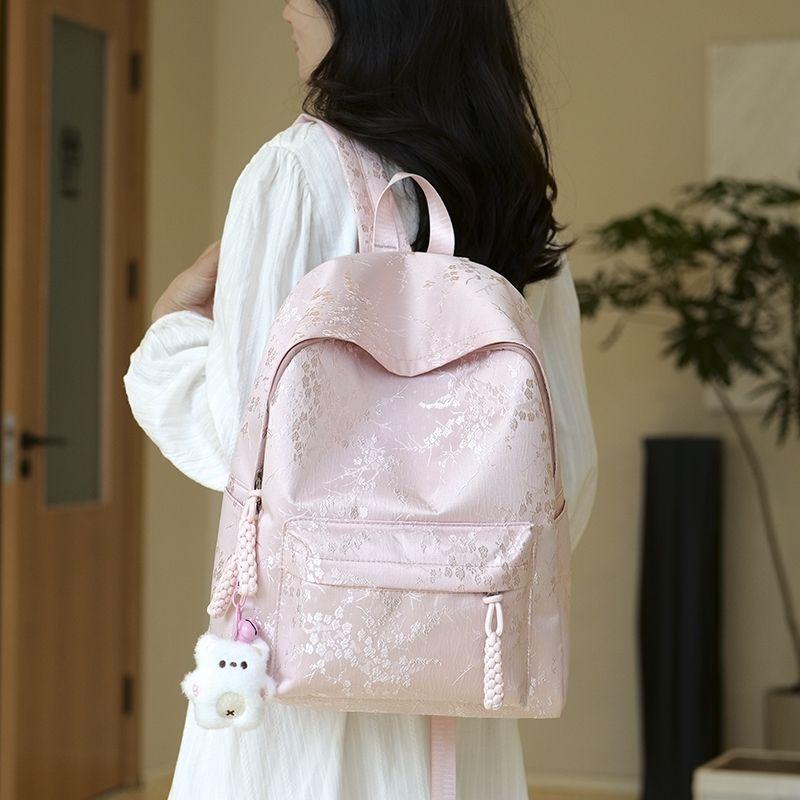 

Мини школьный рюкзак в китайском стиле, 2 универсальных женских рюкзака, модный повседневный оригинальный дизайнерский рюкзак 40*30*15cm