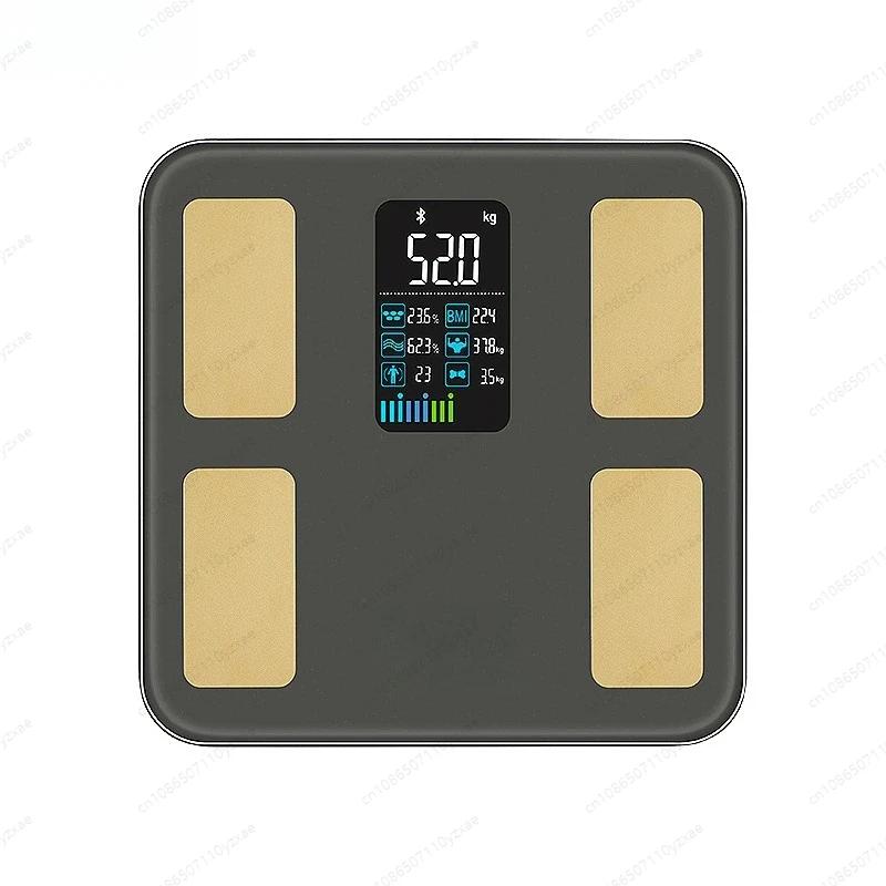 Smart Body Fat Scale, Accurate Bluetooth Bathroom Scale with 13 Body Composition Analysis, Fitness Health Monitor