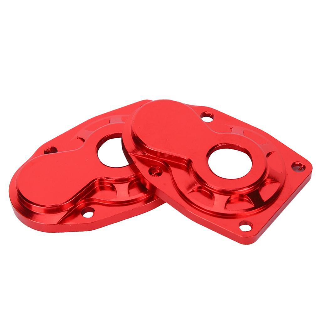 Aluminum Alloy Rear Steering Cup Cover Fit for Axial Capra scx10III 1 10 RC CrawlerRed