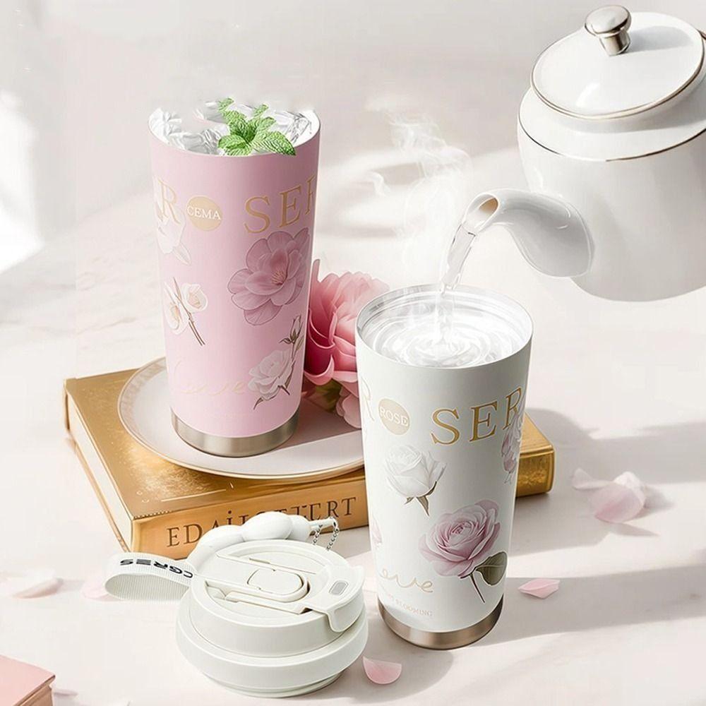 LeakProof Thermo Coffee Mug Stainless Steel Vacuum Cup Portable Thermal Water Bottle  Tea Drinking