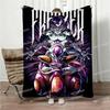 All Seasons Dragon Ball Son Goku Blanket Anime Print Flannel Throw Blanket Parent-child Nap Blanket Bed Couch Office