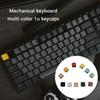 Ανθεκτικότητα PBT Keycap Συμβατό για Μηχανικά Πληκτρολόγια MX Μειώσεις Θορύβου και Ενισχύει τη Σταθερότητα Αντικατάσταση Keycap