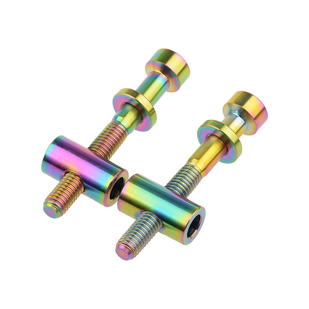 Ruifu Titanium M5 x 40mm Bolt Nut Washer Bicycle Easton