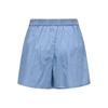 Short denim bleu clair yasmin taille élastique Femme ONLY