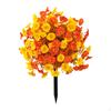 Artificial Flowers Decorative for Garden, Realistic Garden Stake, Easy Care Yard And Grave