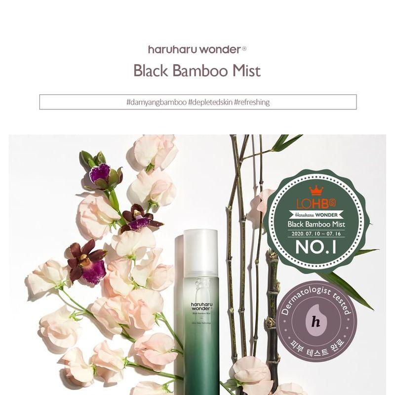 HARUHARU WONDER Black Bamboo Mist JUMBO