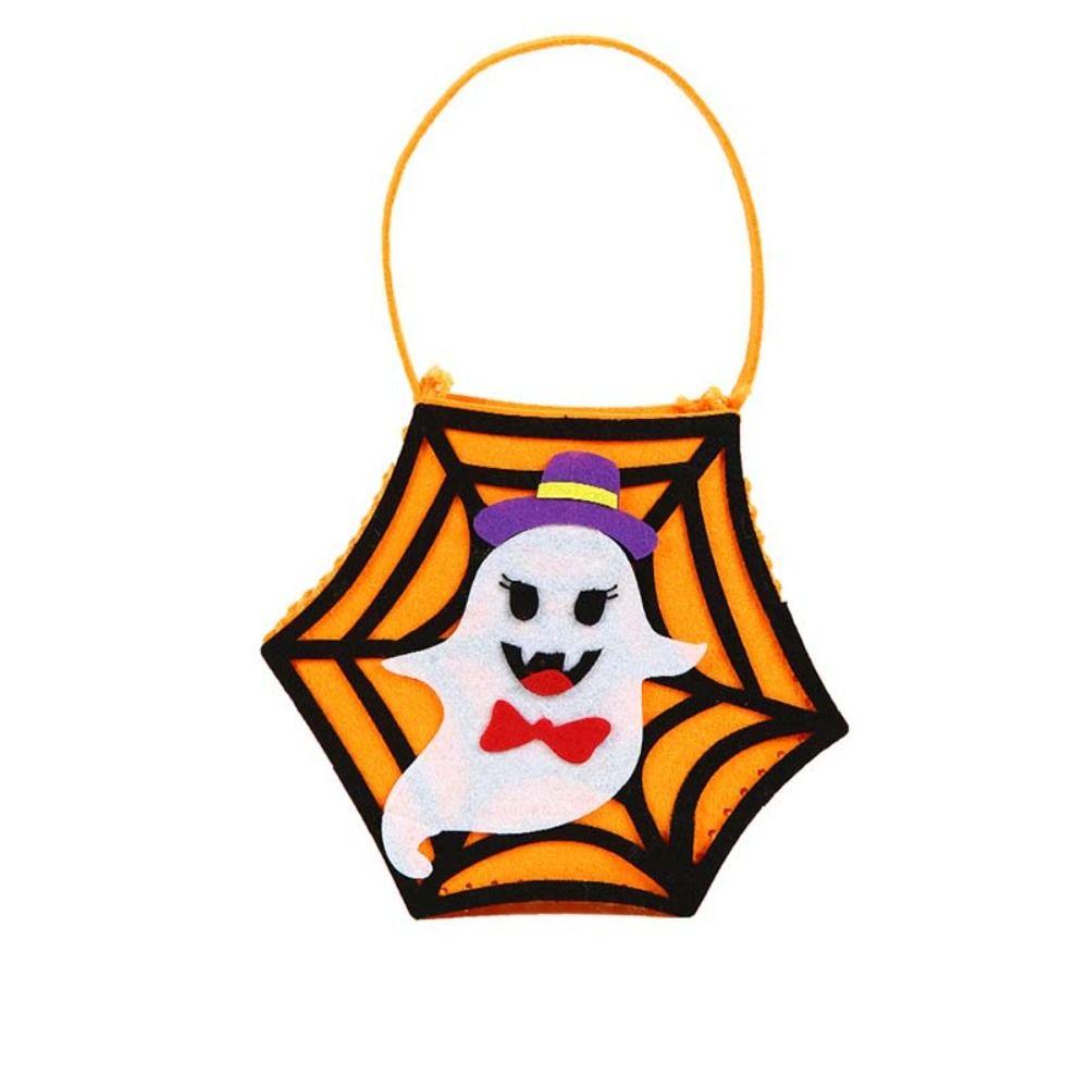 

Призрачная летучая мышь DIY Сумка для конфет на Хэллоуин Кошелек или жизнь Сумочка в виде тыквы DIY Сумка для сладостей на вечеринку G