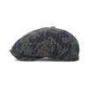 Béret octogonal vintage pour homme, printemps-été, style gavroche tie-dye.