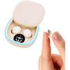 Invisible Small Mini Wireless Bluetooth Earbuds for Small Ears Sleep Low Profile Tiny Discreet Hidden Earbuds for Work Invisible Ear Buds Headphones
