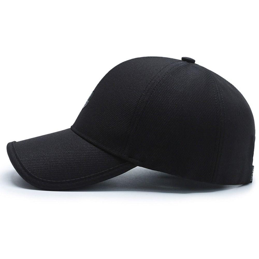 Vintage Cotton Baseball Cap Adjustable Casual Baseball Hats Classic Breathable Dad Hat For Man
