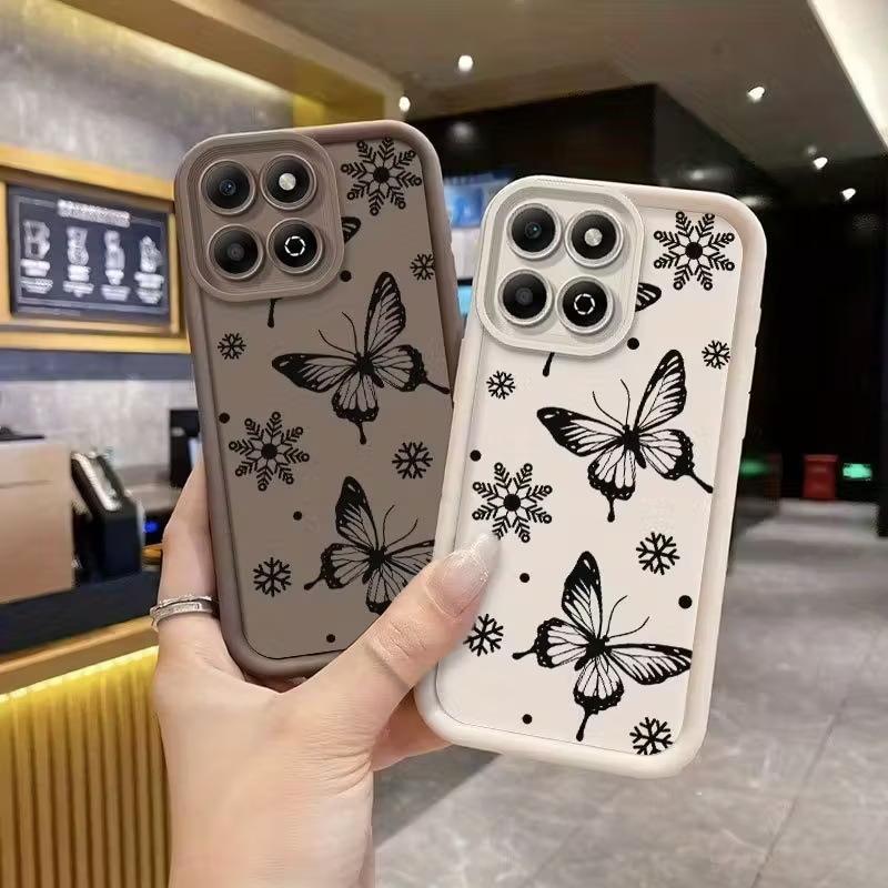 2026 New Butterfly Apple 17promax Mobile Phone Case iPhone16E Advanced Feeling Good-looking 15pro Internet Celebrity