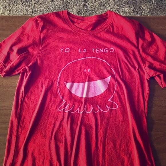 SALE Yo la Tengo Octopus Shirt red shirt unisex full sizes Unisex T-Shirt XXL