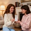 Regali di Compleanno per Migliore Amica Donna - Statuette in Resina per Sorelle Idee Regalo di Compleanno per Migliore Amica Sorella Regali Unici per Sorelle da Figura Dipinta a Mano