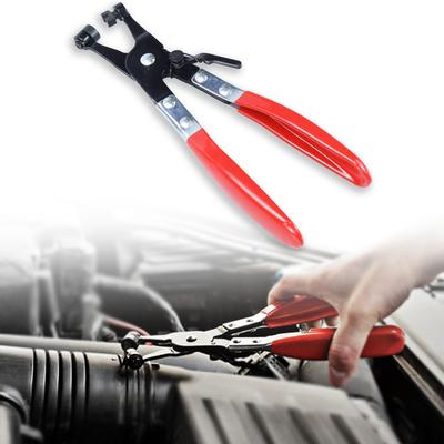 Pince à collier de serrage Pince à ressort Pince à collier de serrage pour tuyau à ressort longue portée Outil Pince à collier de serrage pour tuyau de carburant à huile de voiture Refroidisseur Radiateur Chauffage