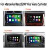 Radio auto Android 14 pentru Mercedes Benz B200 Sprinter W906 W639 AB Class W169 W245 Viano Vito Player Multimedia 2 Din Stereo DSP