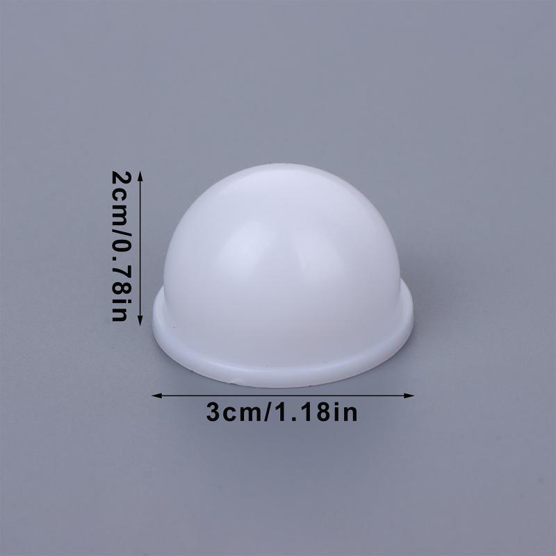 Hot Sale Light Sensor Ball, White Spherical Light Guide, Light Meter Housing, Dome Cover Plastic Light Sensor Housing