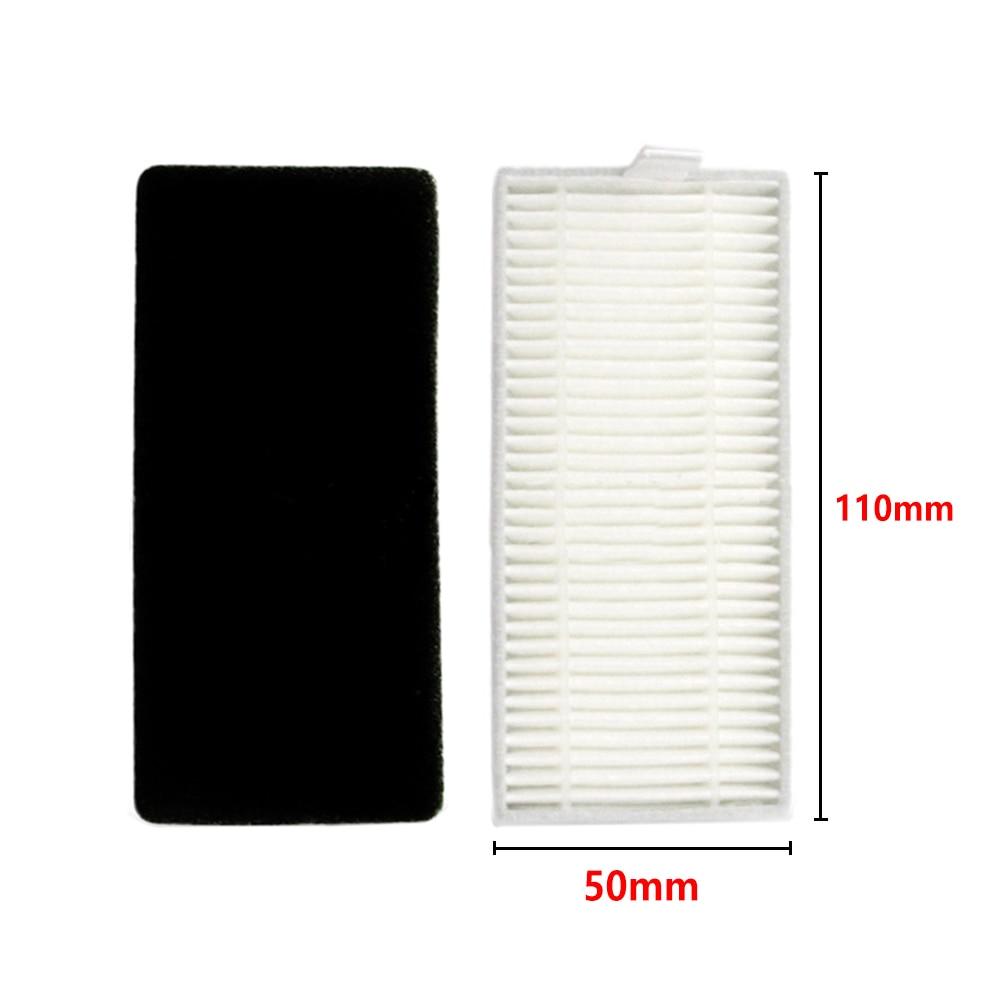 Side Brushes Hepa Filter Mop Cloth Main Brush for Neatsvor X500/600 Tesvor X500 Robotic Vacuum Cleaner Accessories Replacement