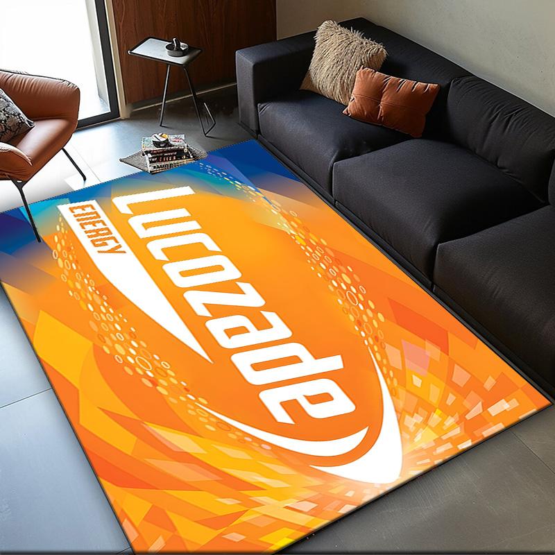 Lucozade Area Rug Suitable for Indoor And Outdoor,Carpets for Playroom, Homes, Offices, Living Rooms,Home Decor,Christmas Fan Gift