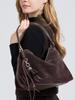 Gefrostete Rindsleder-Handtasche für Damen - 2026 Elegante Luxus-Schulter- und Unterarmtasche