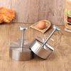 304 Stainless Steel Hamburger Meat Press Burger Patty Maker Mold Manual Cake Beef Pork Rice Press Making Molds Grill Meat Tool