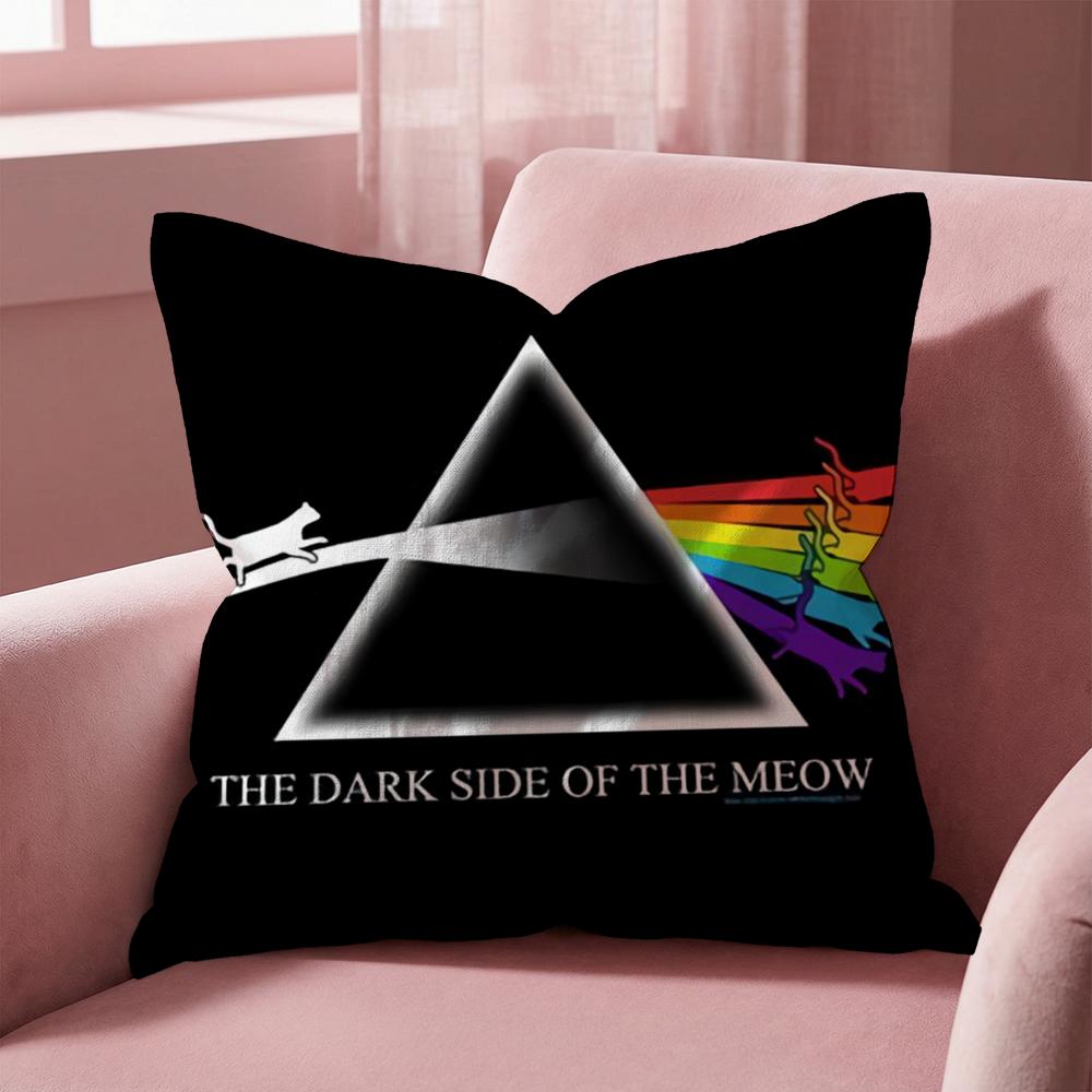 Klassische P-Pink F-FloydS Band Kissenbezug Multi-Szenen Kissenbezug für Zuhause & Auto - Wendbar, Weich & Langlebig für den täglichen Gebrauch