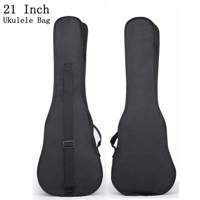 Bolsa para ukulele portátil de 21 polegadas Soft Case Monocamada Bolsa Mochila de ombro acolchoada