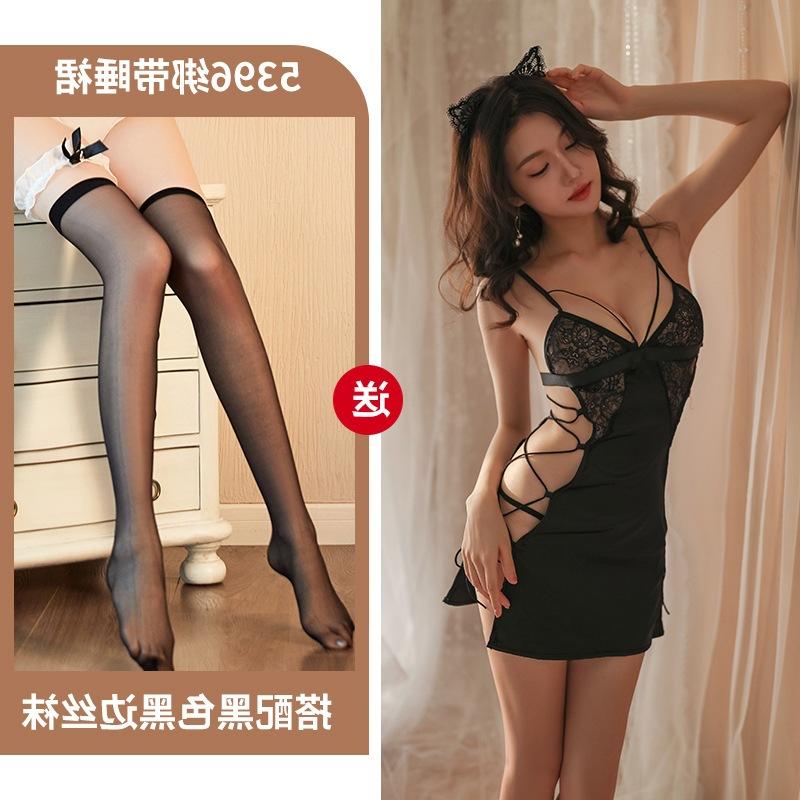 Sexy Seite sexy neue Perspektive Suspender Nachthemd Fabrik Split Erwachsenenprodukte Direktverkauf Erotische Unterwäsche Versuchung Milchleckage Träger