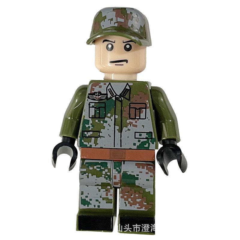 Chinese Modern Military Dolls Sea, Land And Air Dolls Assembled Educational Toys Boy
