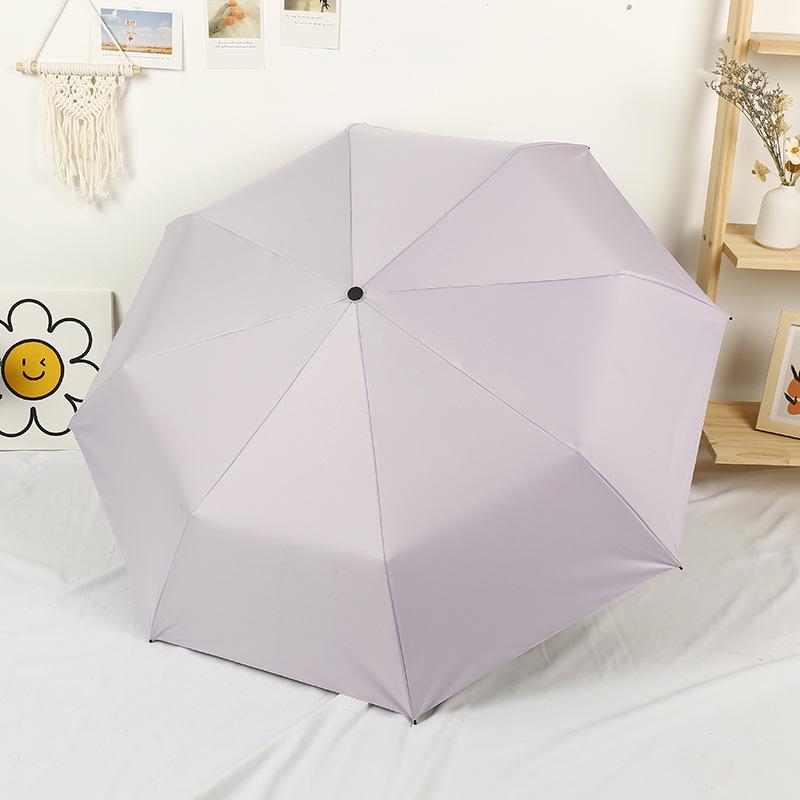 Doppelnutzungs-Sonnen- und Regenschirm - Manuell, Anti-UV, Robust, Faltbarer Sonnenschutz für Männer und Frauen