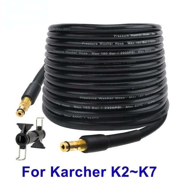6~15 Meters High Pressure Washer Hose Pipe Cord Car Washer Water Cleaning Extension Hose Water Hose for Karcher Pressure Cleaner