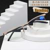 Retro Business Glasses Frame Men's Half Frame Glasses Frame Fashion Reading Glasses Commuter Men's Glasses Frame 2303