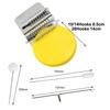 New Plastic Small Loom Quickly Convenient Fun Mending Loom Speedweve Type Weave Tool Mending Jeans Clothes