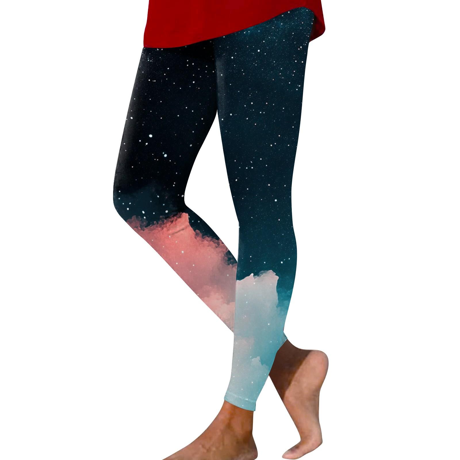 

Жіночі модні принтовані еластичні повсякденні штани для йоги на талії XXL