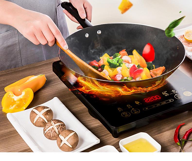 Midea WH2202S Multifunktions-Induktionskochfeld mit hoher Leistung für Wokgerichte und den Gebrauch im Studentenwohnheim