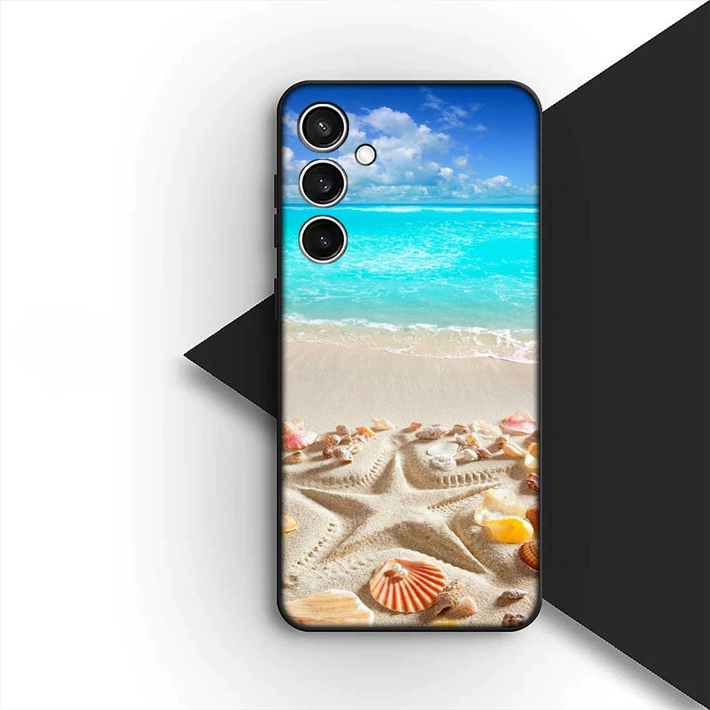 

Cover for Xiaomi Redmi Note 12 11 10 A3 Pro 10A 10C 12C Note12 5G 4G Casing Phone Case Mountain Sea Wave Beach Travel landscape Redmi Note 12 4G
