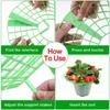 5 Pack Strawberry Plant Support - Strawberry Growing Racks with 3 Sturdy Legs, Waterproof Plant Trelli Protectors Reusable Plants Growing Frame Holder