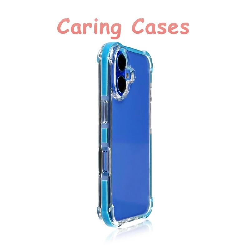 

For iPhone 17 Pro Max Case Fuchsia Clear Acrylic Bumper Shockproof Compatible with iPhone 16 15 14 13 12 11 iPhone 13 Pro Max синій