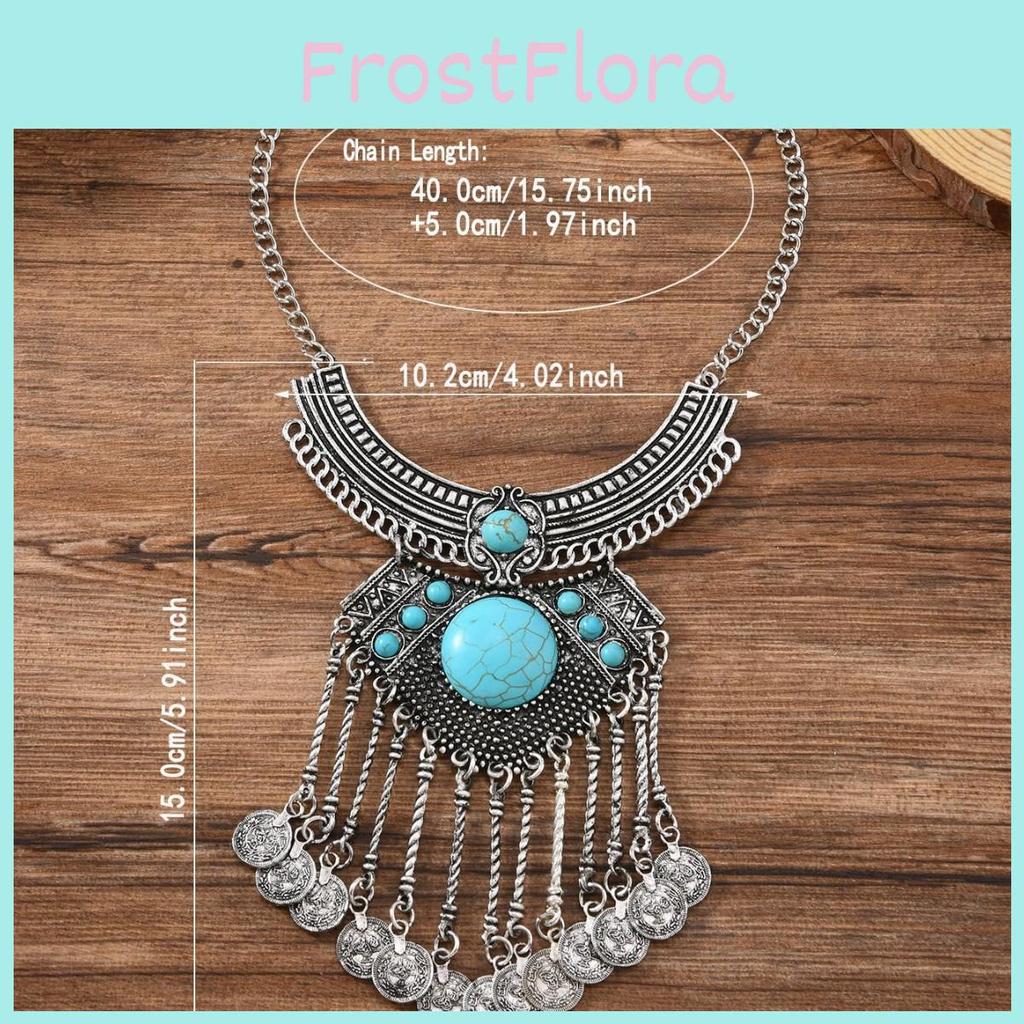 Necklace With Vintage Silver Finish And Totem Motifs For Cultural Fashion Lovers