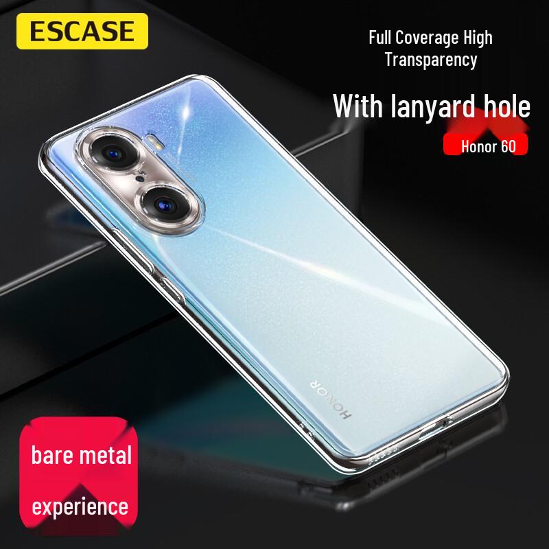 ESCASE Transparent Full Protection Phone Case for Honor