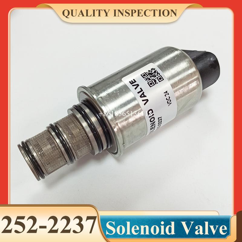 

Solenoid Valve 252-2237 2522237 24V for 120M 140M 953D 963D 973D C6.6 Engine Valve Group-Solenoid