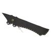 Archery Arrow Quiver Holding 20 Arrows Leather Archery Arrow Holder for Field Practice Black
