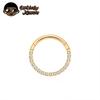 1 Stück G23 Titan Nasenring 16G 18G 20G Klappbares Septum Clicker Segment Ohr Tragus Knorpel Helix Daith Lippe Körper Piercing Schmuck