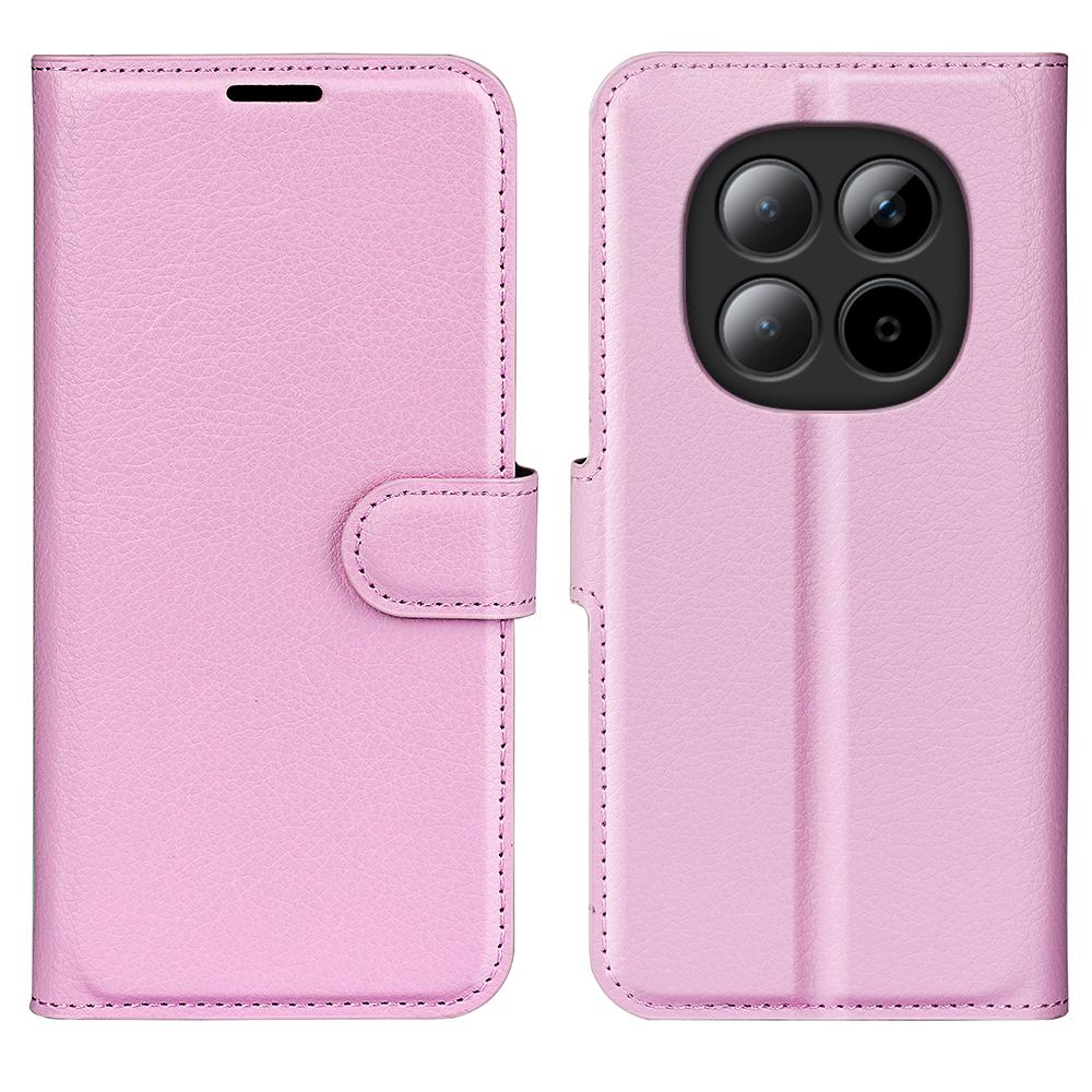 Dla Xiaomi Poco M8 5G/Redmi Note 15 5G (Światowy) Etui Litchi Texture Shockproof Leather Portfel Telefon Pokrowiec