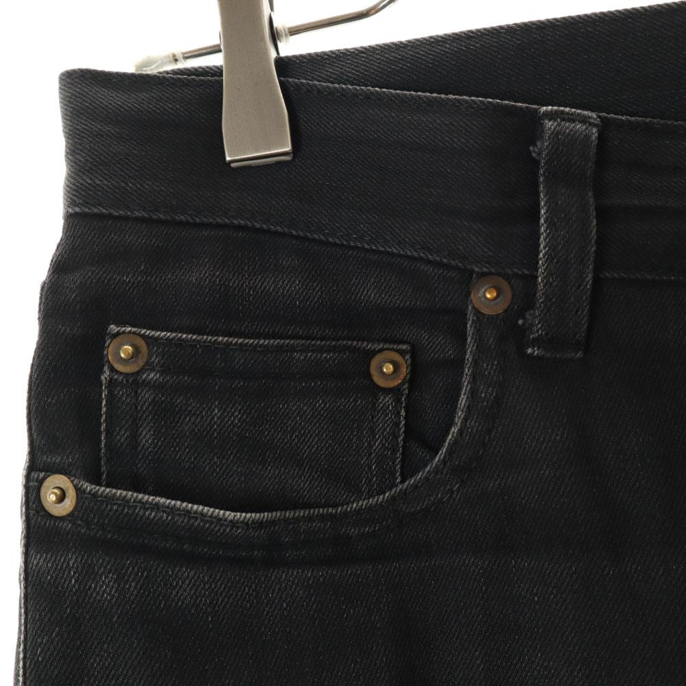 Saint Laurent Skinny Denim Pants Black Women Used