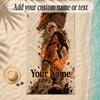 Beach TowelNaruto Custom Name Text Personalized Soft Towel for Beach Pool Indoor Home Decor Gift