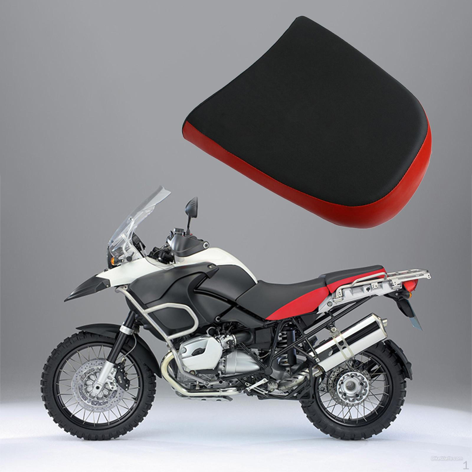 

Motorcycle Rear Seat Cushion Pillion Passenger Pad Accessory High Quality Comfortable PU Leather for